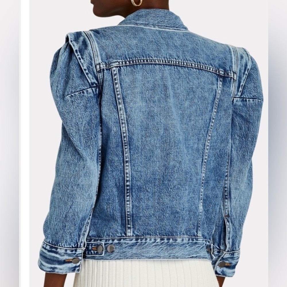 Frame Denim Blue Jean Jacket $375 - Picture 3 of 7